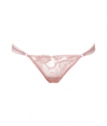 Luxurious thong in a fine, pink synthetic blend (stretch tulle) - particularly comfortable, thanks to the spandex content - elegantly embroidered, in a stylish lace look - slim waistband - perfect , elastic fit - stylish, sexy, seductive - fits under (almost) all outfits Luxurious thong in a fine, pink synthetic blend (stretch tulle) - particularly comfortable, thanks to the spandex content - elegantly embroidered, in a stylish lace look - slim waistband - perfect , elastic fit - stylish, sexy, seductive - fits under (almost) all outfits