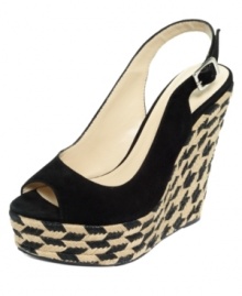 Punch up your look with funky prints. Pair the Robin wedge sandals by INC International Concepts with solids and let the patterns shine. Punch up your look with funky prints. Pair the Robin wedge sandals by INC International Concepts with solids and let the patterns shine.