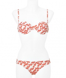 Add instant chic to your swim-ready style with this adorable bikini from Diane von Furstenberg - Top with adjustable straps, and d?colletage-enhancing underwire, classic slim cut bottoms, all-over floral print - Pair with a sheer caftan, wedge heels, and a floppy sun hat Add instant chic to your swim-ready style with this adorable bikini from Diane von Furstenberg - Top with adjustable straps, and d?colletage-enhancing underwire, classic slim cut bottoms, all-over floral print - Pair with a sheer caftan, wedge heels, and a floppy sun hat