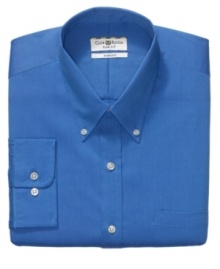 You never can have too many. Stock up on updated essentials with this solid dress shirt from Club Room. You never can have too many. Stock up on updated essentials with this solid dress shirt from Club Room.
