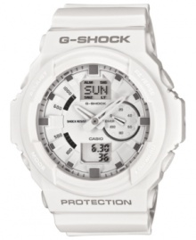 A multi-functional watch built tough in an XL design, by G-Shock. A multi-functional watch built tough in an XL design, by G-Shock.