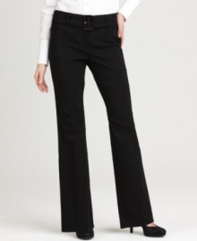 A pair of flared trousers elongate your legs like nothing else. This pair from Style&co. is a better basic! A pair of flared trousers elongate your legs like nothing else. This pair from Style&co. is a better basic!