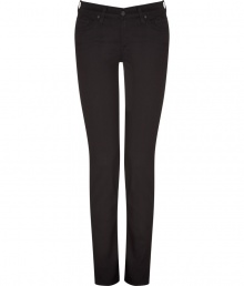 Classic chic meets downtown cool with Seven stalwart the Roxanne - A must in basic black - Skinny, curve-hugging low rise cut - Zip fly, belt loops and button closure - Pockets sit slightly lower at back, lifting and flattering the rear - An ultra-versatile style perfect for pairing with everything from a blazer, t-shirt and pumps to a simple tank, denim jacket and leather sandals Classic chic meets downtown cool with Seven stalwart the Roxanne - A must in basic black - Skinny, curve-hugging low rise cut - Zip fly, belt loops and button closure - Pockets sit slightly lower at back, lifting and flattering the rear - An ultra-versatile style perfect for pairing with everything from a blazer, t-shirt and pumps to a simple tank, denim jacket and leather sandals