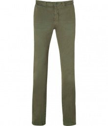 Bring preppy-cool style to your casual look with these updated chinos from Polo Ralph Lauren - Flat front, belt loops, off-seam pockets, back flap pockets, slim fit - Pair with a polo skirt, cashmere cardigan, and trainers Bring preppy-cool style to your casual look with these updated chinos from Polo Ralph Lauren - Flat front, belt loops, off-seam pockets, back flap pockets, slim fit - Pair with a polo skirt, cashmere cardigan, and trainers