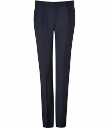 Detailed in sophisticated new wool with just the right amount of stretch for an immaculate fit, Hugos timeless-classic trousers lend a handsome edge to any outfit - Flat front, off-seam pockets, back welt pockets with buttons - Slim fit - Transitions from the office to evening effortlessly - pair with a button-down and matching blazer Detailed in sophisticated new wool with just the right amount of stretch for an immaculate fit, Hugos timeless-classic trousers lend a handsome edge to any outfit - Flat front, off-seam pockets, back welt pockets with buttons - Slim fit - Transitions from the office to evening effortlessly - pair with a button-down and matching blazer