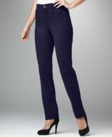 Only the best jeans for petites can help you achieve your smoothest silhouette. With these petite Style&co. jeans, a built-in tummy control panel and skinny-leg style mean a figure-flattering fit. Only the best jeans for petites can help you achieve your smoothest silhouette. With these petite Style&co. jeans, a built-in tummy control panel and skinny-leg style mean a figure-flattering fit.