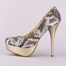 Bamboo Colada Platform High Heel