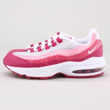 The Nike Air Max 95 Girls' Shoe boasts the same iconic style and outstanding cushioning that made the original a hit with both runners and ravers when it debuted in 1995. The Nike Air Max 95 Girls' Shoe boasts the same iconic style and outstanding cushioning that made the original a hit with both runners and ravers when it debuted in 1995.