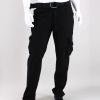 Keep with the rugged look of military influence with these men's poplin cargo pants. These lightweight pants offer a cool and casual look in a straight fit with button closure pockets, d-ring belt & zip fly. 100% Cotton. Machine Wash. Imported.