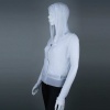 Poof Sheer Crop Hoodie