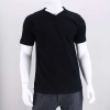 Keep it simple and classic with this men's basic v-neck t-shirt. 100% Cotton. Machine Wash. Imported.