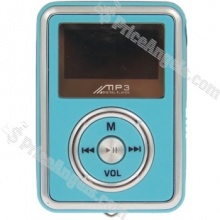 Mini MP3 music player- 1.0-inch LCD screen display- Features 2GB flash memory storage- Supports music formats: MP3/WAV- Support multi languages: Simplified Chinese / Japanese / Korean / English /? French / Italian/German/ Spanish / Swedish/Portuguese /